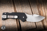 Medford 1881 Knife Works Lombard Knife Black G10 2.45" S45VN Drop Point Tumbled