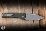ProTech x Ramon Chaves Scapegoat Compact Auto Knife Carbide Textured Green Aluminum 3.15" MagnaMax Stonewash RCS1105-GREEN