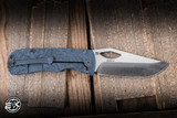 McNees Knives Dixon Folding Knife Blue/Bronze Diamond Titanium 3.75" MagnaCut Satin Stonewash