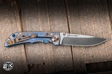 Spartan Blades Custom Harsey Folding Knife "Angel" Engraved Titanium 3.25" MagnaCut Drop Point
