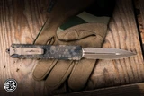 Microtech Dirac Delta OTF Automatic Knife Badlands Hex Camo Aluminum 3.75" M390 Bronze Apocalyptic 227-13APBNHXCS