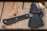 RMJ Tactical Tomahawk "Mini Jenny" Spike Black G10 5.6" 80CRV2 Tungsten