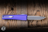 Core Edge Knives 0331 Pulsar OTF Auto Knife Textured Purple Aluminum 3.35" MagnaCut Drop Point BB