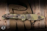 Microtech LUDT Gen III Automatic Folding Knife Topographic Badlands/Bazooka Camo 3.4" M390 1135S-1TPBNBOCS