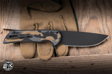 ProTech Mordax Manual Flipper Knife Deluxe Camo Aluminum/Black Lip Pearl 3.5" MagnaCut DLC Black CCKSF26.MORDAX.2