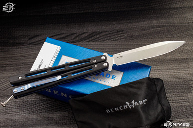 Benchmade 51 Morpho Balisong Butterfly Knife G10 4.25 D2