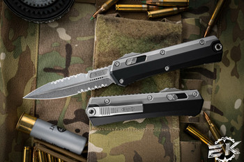 Microtech Knives: Full Serrated Blade Edge Edition - A Full Review -  EKnives LLC