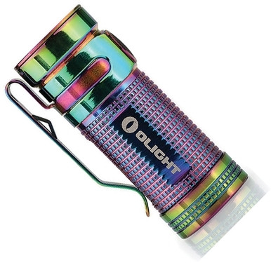 Olight S1 CU MINI Baton Rainbow Copper Flashlight XM-L2 LED (500 Lumens)