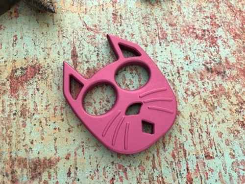 Marfione Custom Kitty Kat Smasher Pink Paperweight