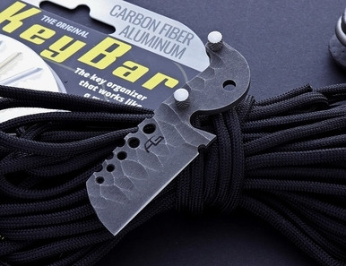 Griego Knives KEYBAR Cleaver Blade Insert Acid Wash Rock Grind