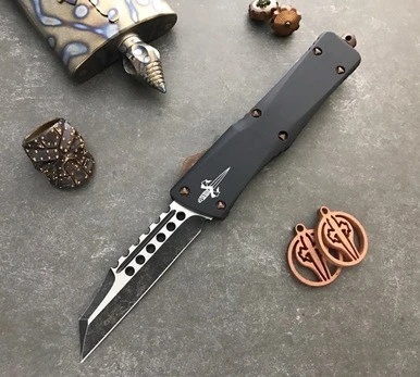 Marfione Custom Warhound Combat Troodon Copper Fallout Accents M390 Dark Matter Finish