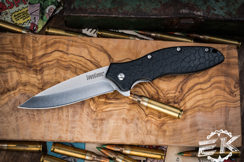 Kershaw OSO Sweet Assisted Flipper Knife 3\" Satin