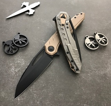Microtech Sigil MK6 Tan DLC SE 196-1DLCTA