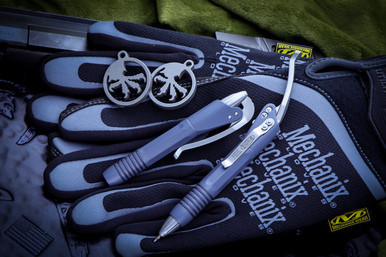 Microtech Siphon II Grey Stainless Tactical Pen 401-SSGY