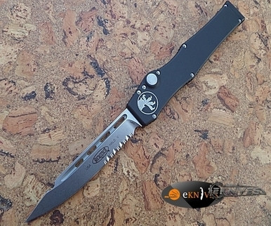 Microtech Halo 6 VI SE Satin Part Serrated 151-5