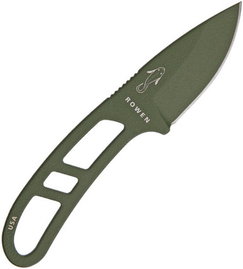 ESEE Knives Candiru OD Green Fixed Blade Neck Knife 2"