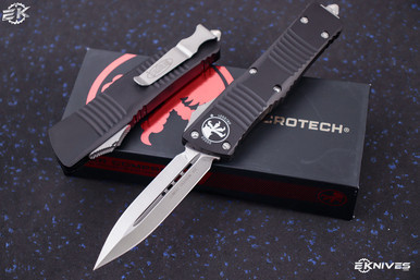 Microtech Combat Troodon OTF Automatic Knife 3.8" Dagger Satin 142-4