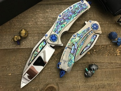 Marfione Custom Super Matrix-R Abalone Inlay Mirror Polish M390
