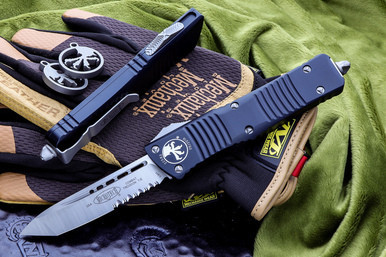 Microtech Combat Troodon OTF Satin Serrated Tanto 144-5