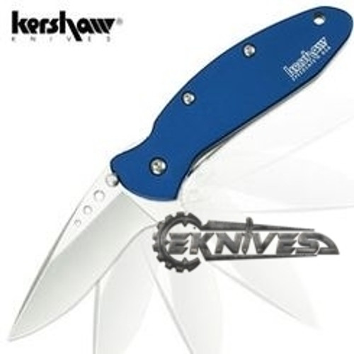 KERSHAW SCALLION NAVY BLUE ASSISTED KNIFE 1620NB