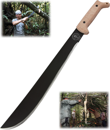ESEE Knives Lite Machete 18" Condor Blade Micarta Handles, Cordura Sheath