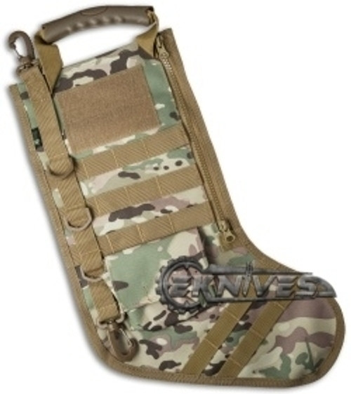 Tactical Christmas Stocking Molle Elite Green Camo