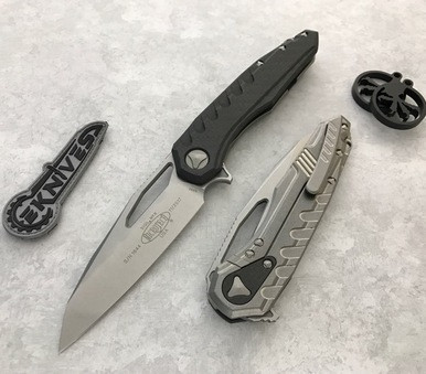 Microtech Sigil MK6 Carbon Fiber Stonewash 196-10CF
