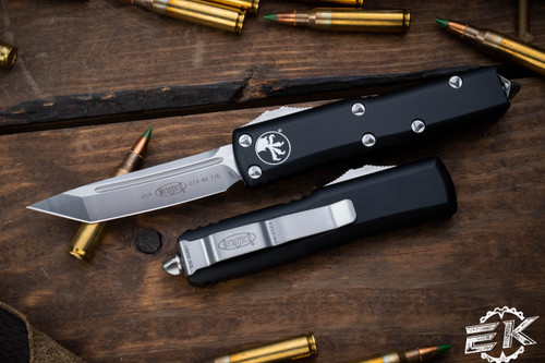 Microtech UTX-85 OTF Automatic Knife 3.1\" Tanto Satin 233-4