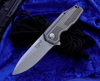 Pat Hammond/Liong Mah "Ham Mah" Contour Titanium Hand Rubbed Satin