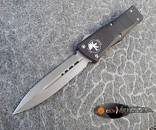 MICROTECH TROODON D/E OTF AUTOMATIC 3" BEAD BLAST PLAIN 138-7