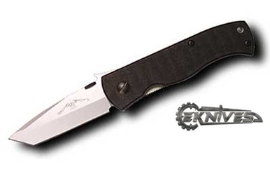EMERSON KNIVES CQC7 TANTO 3.3" BLACK PLAIN BLADE