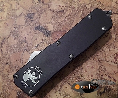 MICROTECH SCARAB EXECUTIVE OTF AUTO TANTO BLACK PLAIN 177-1