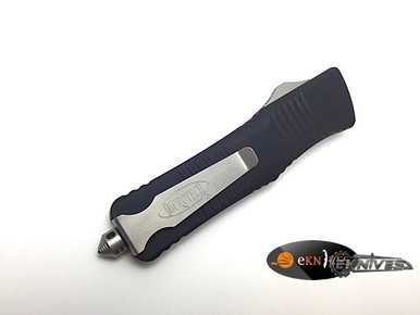 MICROTECH TROODON OTF AUTOMATIC TANTO STONEWASH SERRATED 140-12
