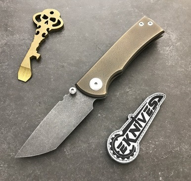 Ramon Chaves Redencion Street Bronze Anodized Chisel Acid Wash #22