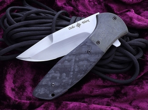 Eric Ochs Worx Wolverine Meteorite Bolsters MokuTi Clip Hand Rubbed Satin