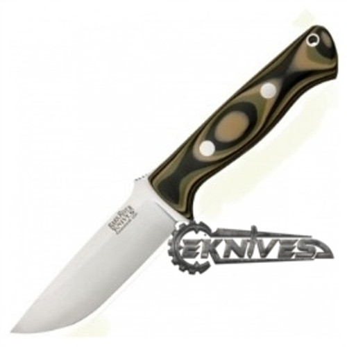 BARK RIVER BRAVO 1 MIL SPEC CAMO G10 4.25" A2 STEEL BA111GMSC