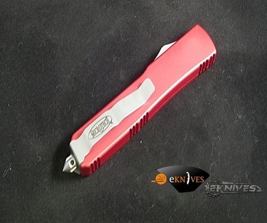 MICROTECH TROODON RED OTF SE BEAD BLAST PLAIN 139-7RD