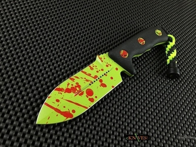Microtech Crosshair Zombie Full Serrated