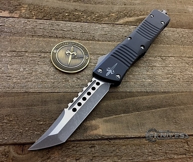 Microtech Marfione Hellhound Custom Combat Troodon Tanto Apocalyptic