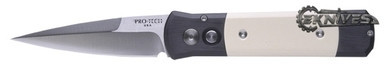 Protech Godson Tuxedo Black Ivory Satin 751