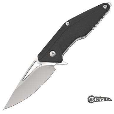BROUS BLADES MINI DIVISION FLIPPER G-10 3.5" STONEWASH PLAIN