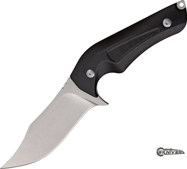 BROUS BLADES STRYKER BOWIE FIXED BLADE 4" STONEWASH PLAIN