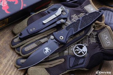 Microtech Socom Elite Manual Bronze Accents 4" S/E DLC 160-1DLCS