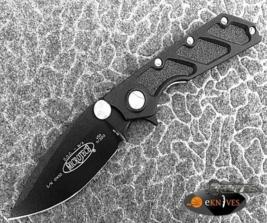 MICROTECH DOC FLIPPER MANUAL BLACK DLC PLAIN 153-1