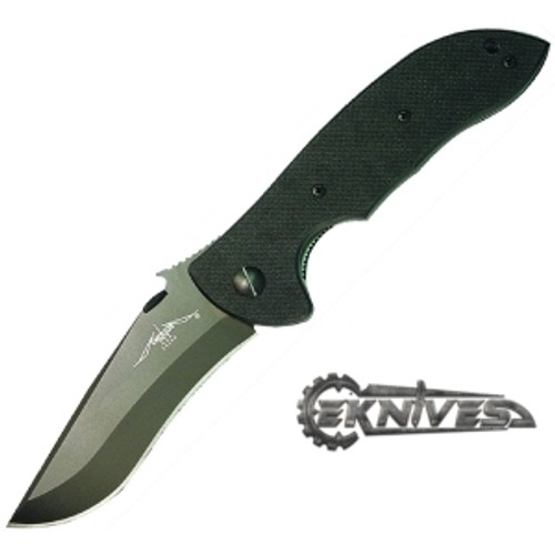 EMERSON KNIVES SUPER COMMANDER 4" BT BLACK PLAIN BLADE