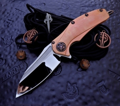 Marfione Custom Matrix Copper Ringed DLC Hardware High Polish Mirror