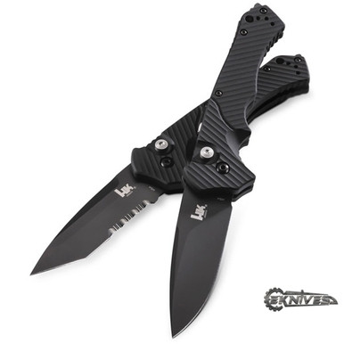 BENCHMADE HK MP5 BLACK DROP POINT COMBO 6000010SBK