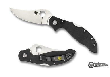 SPYDERCO PERSIAN 2 FOLDER SMALL ED SCHEMPP 4" STAINLESS C105G2