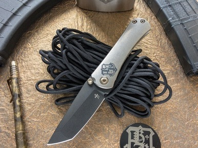 Borka Blades SBTF Black Titanium DLC Tanto M390 2018