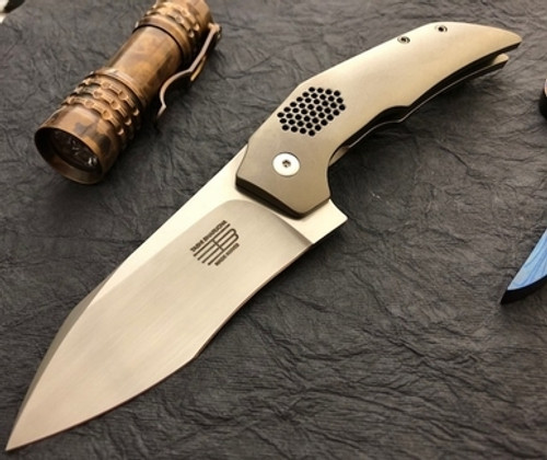 Tashi Bharucha Terrier Prototype CPM-154 Hand Rubbed Satin 2018 Blade Show